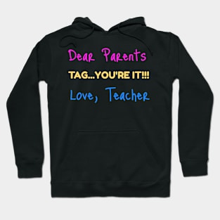 Love, Teacher Hoodie